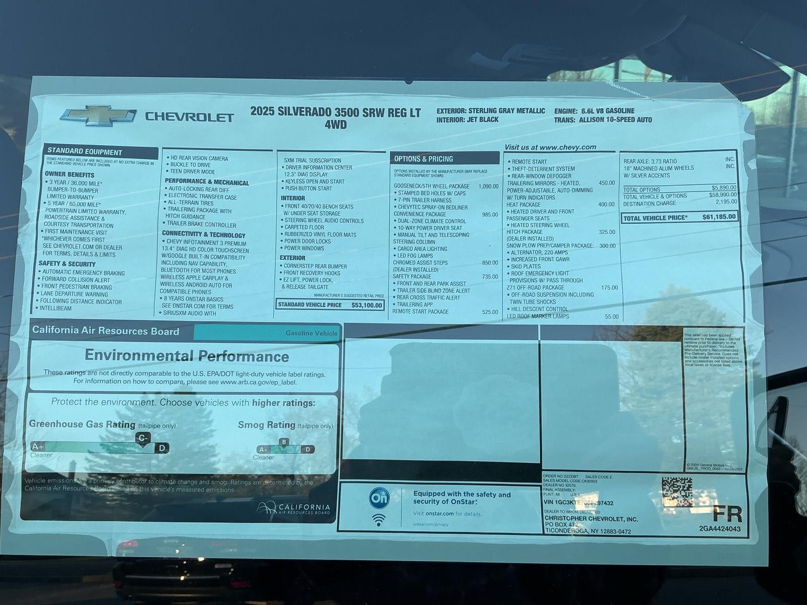 2025 Chevrolet Silverado 3500 HD LT