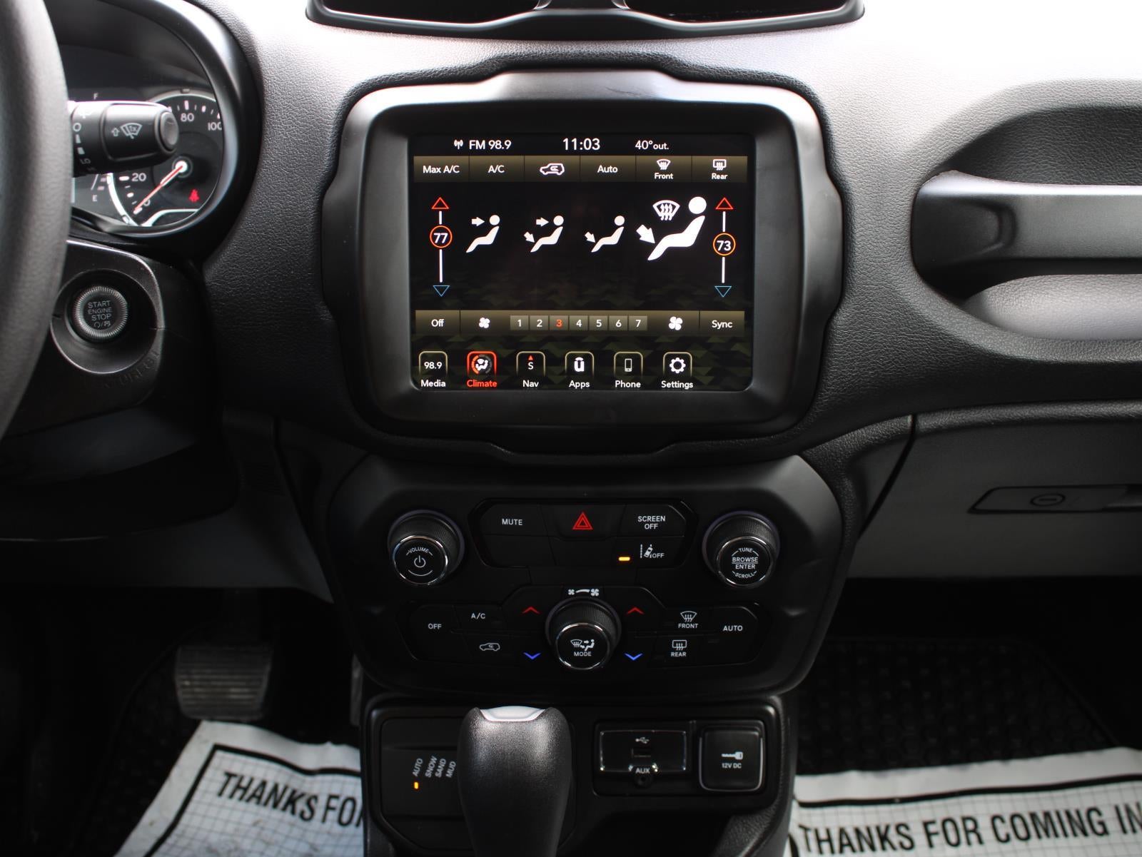 2023 Jeep Renegade Latitude Four Wheel Drive 9-SPEED 948TE AUTOMATIC