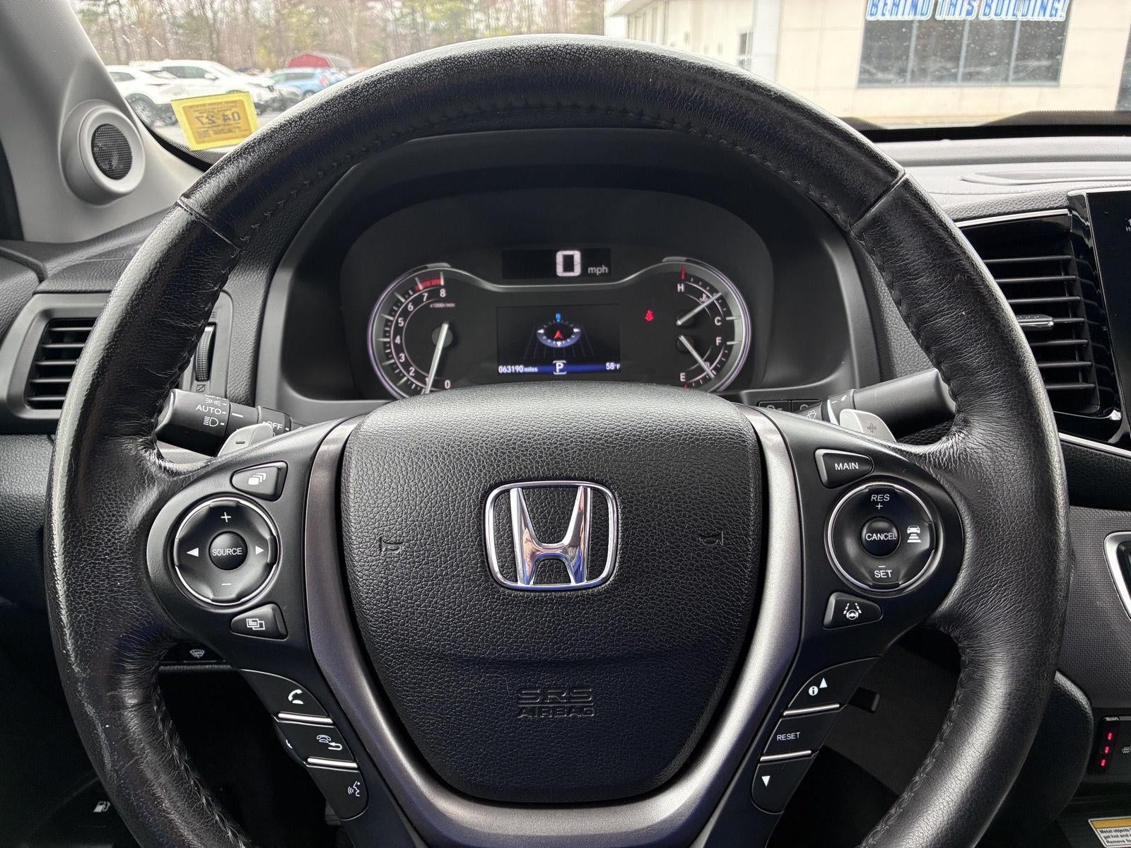 2021 Honda Ridgeline RTL-E