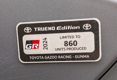 2024 Toyota GR86 TRUENO Edition