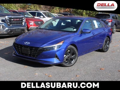 2022 Hyundai Elantra Hybrid Blue
