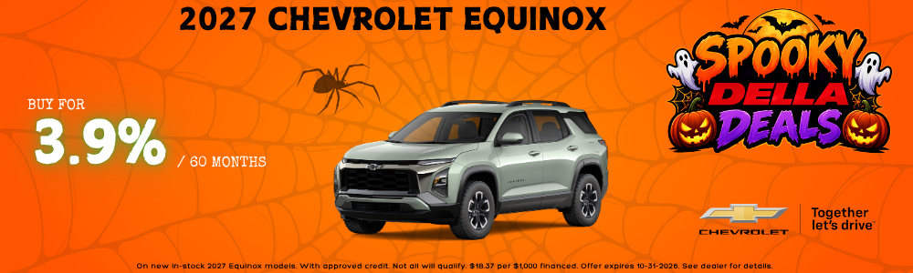 2027 Chevy Equinox Sale at Christopher Chevrolet