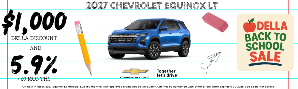 2027 Chevy Equinox Sale at Christopher Chevrolet