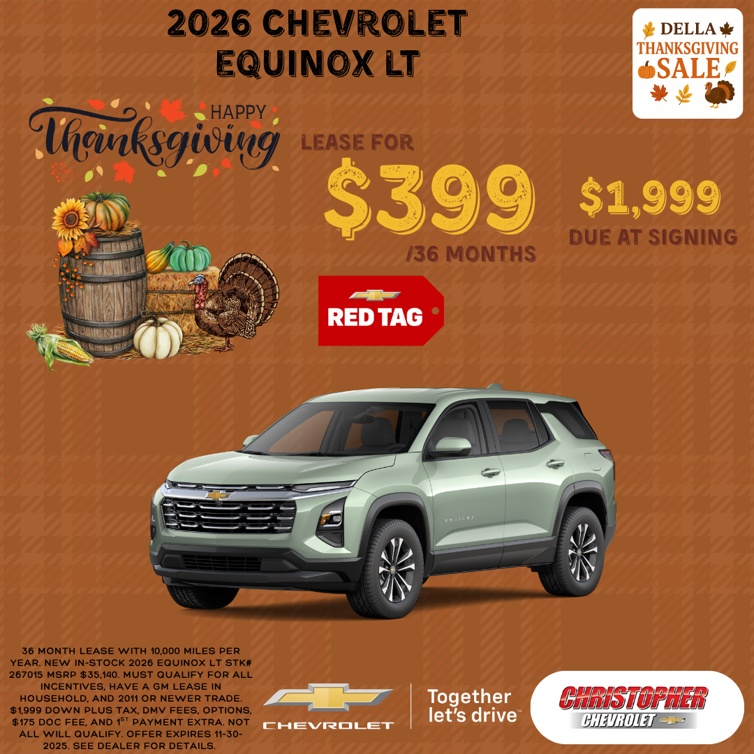 2026 Chevrolet Equinox Christopher Chevrolet Specials TICONDEROGA NY 1080 X 1080 Equinox