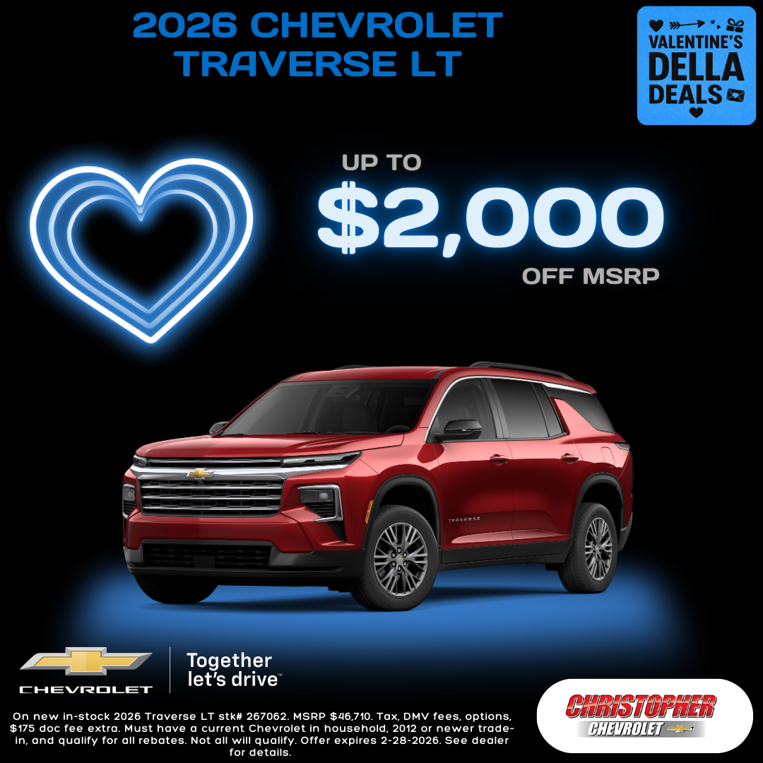 2026 Chevrolet Traverse