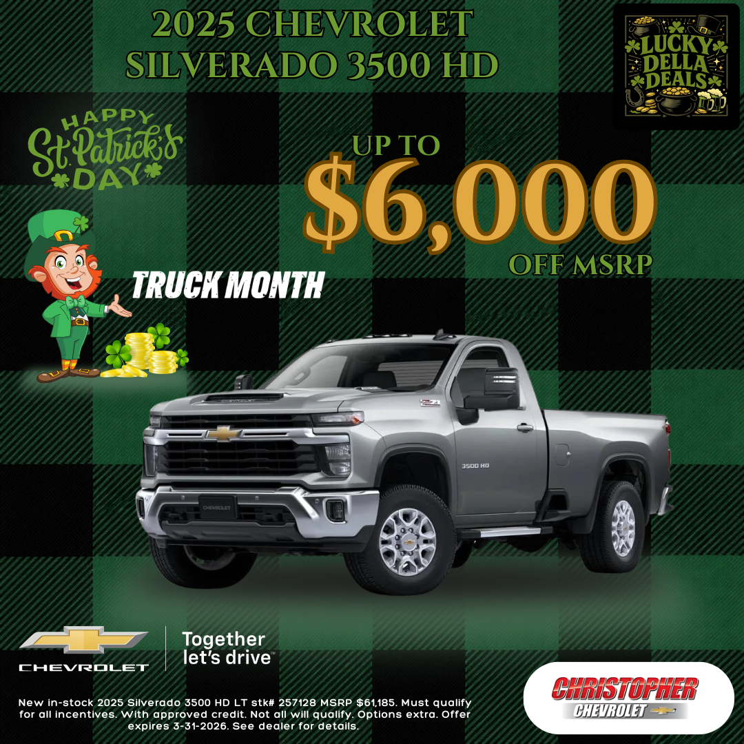 2025 Chevrolet Silverado 3500