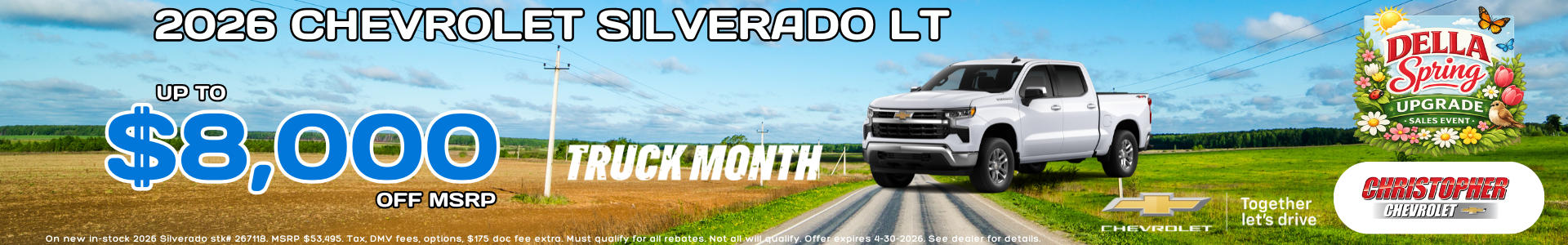 2026 Chevy Silverado Sale in Ticonderoga NY