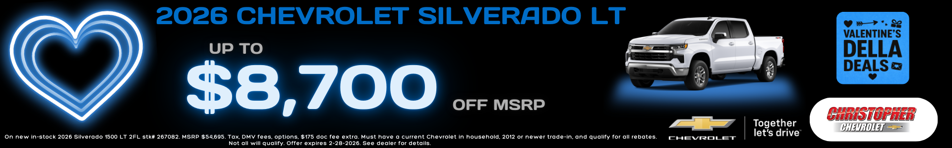 New Chevrolet Silverado Sale