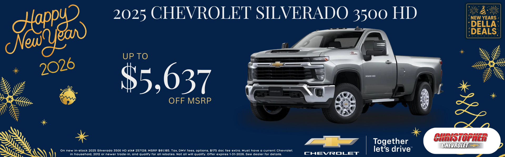 2025 Chevy 3500 HD for sale in Ticonderoga, NY