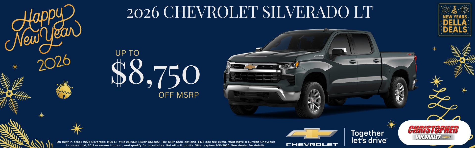 2026 Chevy Silverado for sale in Ticonderoga, NY