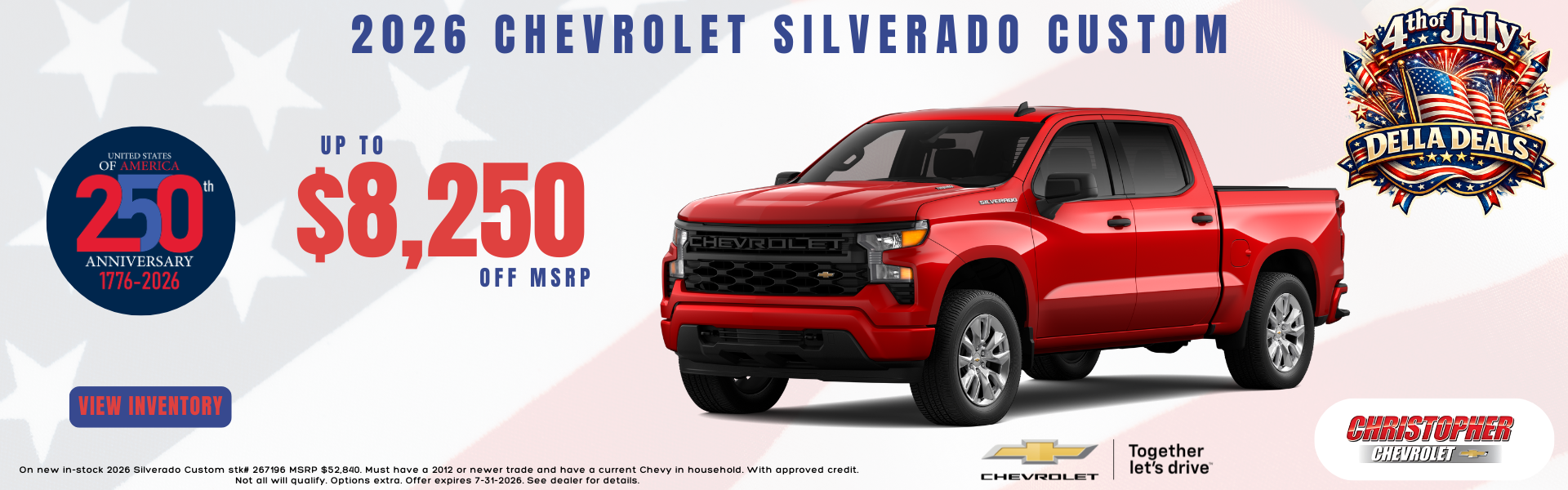 2026 Chevy Silverado for sale in Ticonderoga, NY