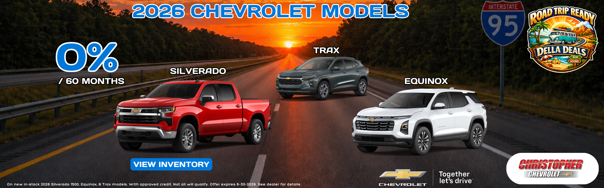 2026 Chevrolet 0% Financing Rate