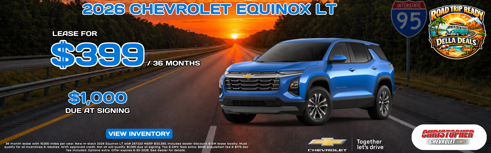 2026 Chevy Equinox for sale in Ticonderoga