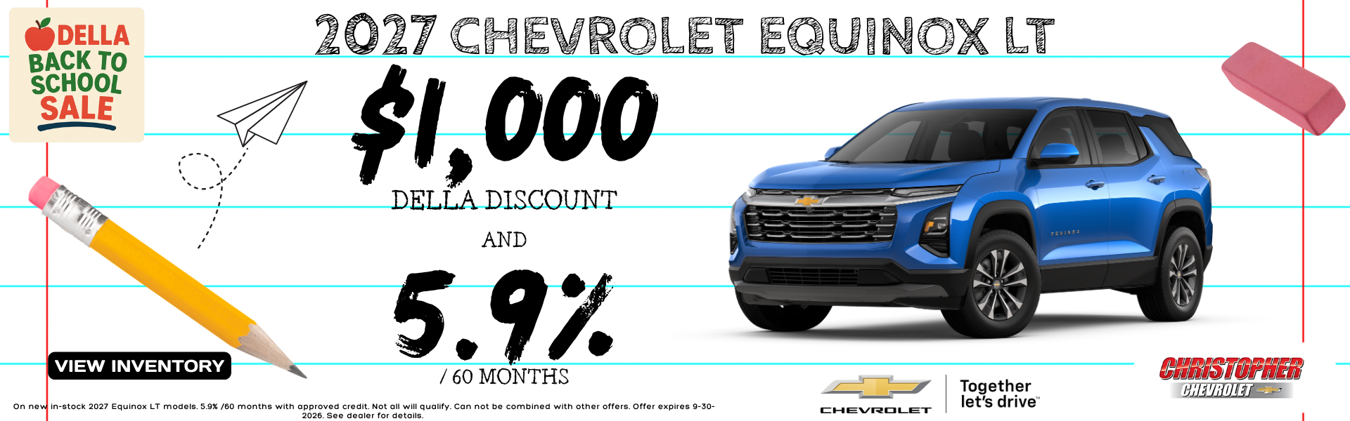 2026 Chevy Equinox for sale in Ticonderoga