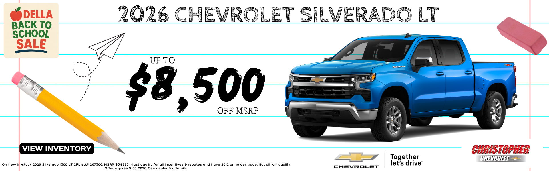 2026 Chevy Silverado 1500 for sale in Ticonderoga, NY