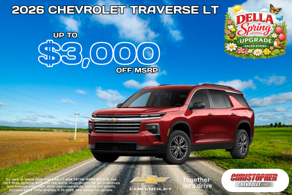 2026 Chevy Traverse for sale
